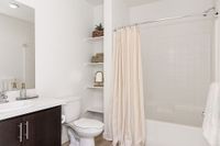 Secondary Bathroom With Large Soaking Tub