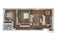 2 Bed Floorplan
