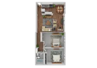 2 Bed Floorplan