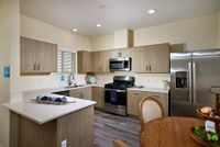 Kitchen with dining room table