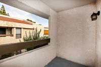 private balcony at Bridge Lane