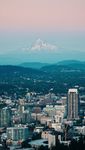 aerial view of oregon mountains