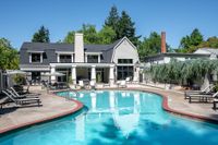pool and lounge area