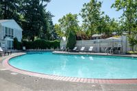 pool and lounge area