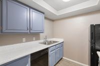 kitchen at copper canyon apartments