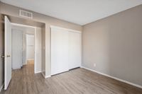 bedroom at copper canyon apartments