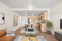 Virtually staged one-bedroom at Solaris at Tucson