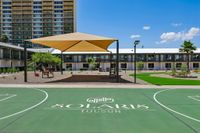 basketball court at solaris at tucson