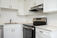 kitchen of 81 powell apartments