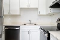 kitchen of 81 powell apartments