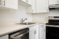 kitchen of 81 powell apartments