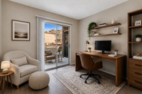 virtually staged apartment at solaris at shadow mountain