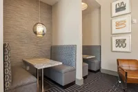 A quiet space to focus and create. Pearl Residences at City Centre Work Space | Houston, TX Apartments | Houston CityCentre Apartments