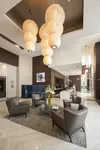 Modern design with a homey feel. Pearl Residences at City Centre Clubhouse | Houston, TX Apartments | Houston CityCentre Apartments