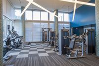 Energize your routine steps from home Pearl Residences at City Centre Fitness Center | Houston, TX Apartments | Houston CityCentre Apartments