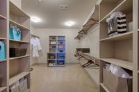 A sleek storage solution Pearl Residences at City Centre Apartment Closet | Houston, TX Apartments | Houston CityCentre Apartments