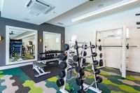 Accessible fitness, anytime Altura at the Groves Gym | Whittier, CA Apartments | Apartments in Whittier