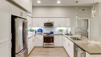A clean space ready for daily meals