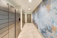 Organized space for mail and packages