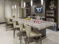 Fully equipped kitchen for residents.