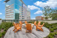 Outdoor warmth and ambiance.