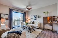 Contemporary Lounge Area The McCarthy at Memorial City | Houston, TX Apartments | Apartments in Houston, TX