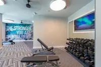 Modern gym room | Caroline at Memorial | Houston, Texas