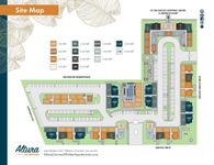 Overview of the community layout Comprehensive site map of Altura The Groves, featuring various apartment options and amenities with easy access to The Groves Shopping Center.