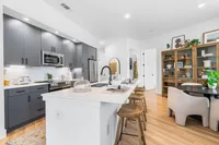 houston apartments | apartments near memorial city | apartments zoned to Katy ISD | apartments near hwy6 | Modern open-concept kitchen | Caroline at Memorial | Houston, Texas