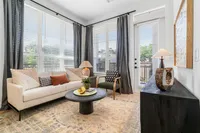 houston apartments | apartments near memorial city | apartments zoned to Katy ISD | apartments near hwy6 |Bright and inviting living room | Caroline at Memorial | Houston, Texas