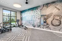 Modern fitness room | Caroline at Memorial | Houston, Texas
