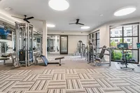 Spacious and modern fitness center | Caroline at Memorial | Houston, Texas