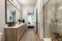 Clean lines and a modern look throughout.