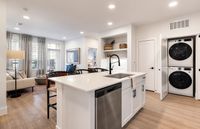 wo Bedroom Kitchen and Living | Caroline Georgetown, Georgetown, TX Apartments