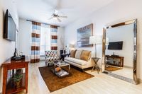 Caroline on Voss Apartment Living Room | Houston, TX Apartments | Uptown Houston Apartments