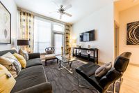 Caroline on Voss Apartment Living Room | Houston, TX Apartments | Uptown Houston Apartments