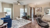 Open-concept dining area and kitchen at Bennett Baytown