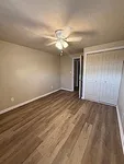Bedroom with Hardwood