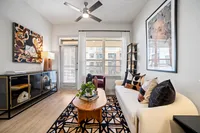 Love Where You Live! Elegant Living Room | Apartments for rent in Plano, TX | The Emory