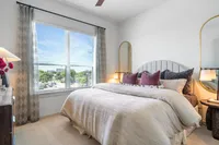 Eco-Friendly Features Elegant Master Bathroom | Apartments Plano, TX | The Emory