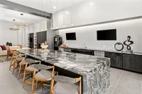 Mix, Mingle, & Make Memories! 1st Floor Resident Lounge Kitchen Area | Apartment in Plano, TX | The Emory