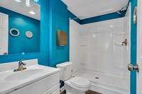 Modern Bathroom at The Community Gym at Willow Shores