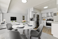 dining room at Flora Park Apartments for Rent in the center of Baltimore
