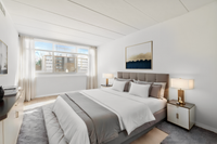 Bedroom at Flora Park Apartments for Rent in the center of Baltimore