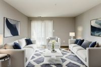 Expansive floor plan with ample design opportunity Countertops and White Cabinetry at Autumn Town Center Columbia apartments.
