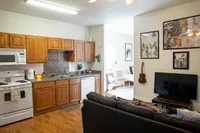 Kitchen and Living Room | Westwood Village Ames