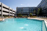 Sparkling Pool | The Banks Student Living | Coralville, Iowa