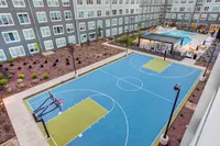 Full Size Basketball Court | The Banks Student Living | Coralville, Iowa
