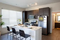Fully Equipped Kitchen | The Banks Student Living | Coralville, Iowa