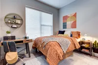 Comfortable Bedroom | The Banks Student Living | Coralville, Iowa